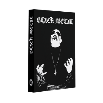 Black metal könyv puhatáblás